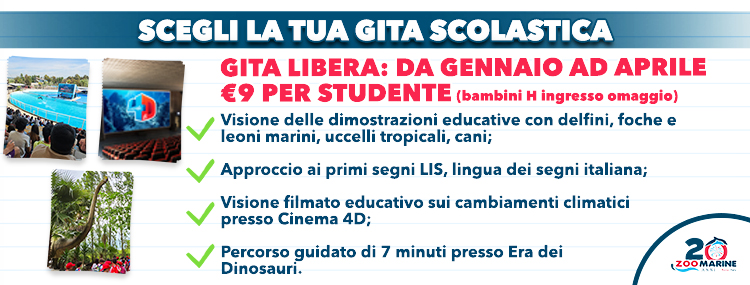 GITA LIBERA GENNAIO AD APRILE